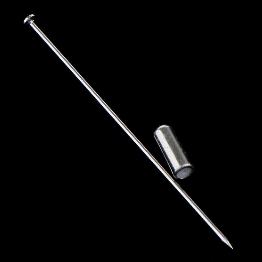 20 Pieces Copper Silver Long Pin DIY Scarf Collar Lapel Find