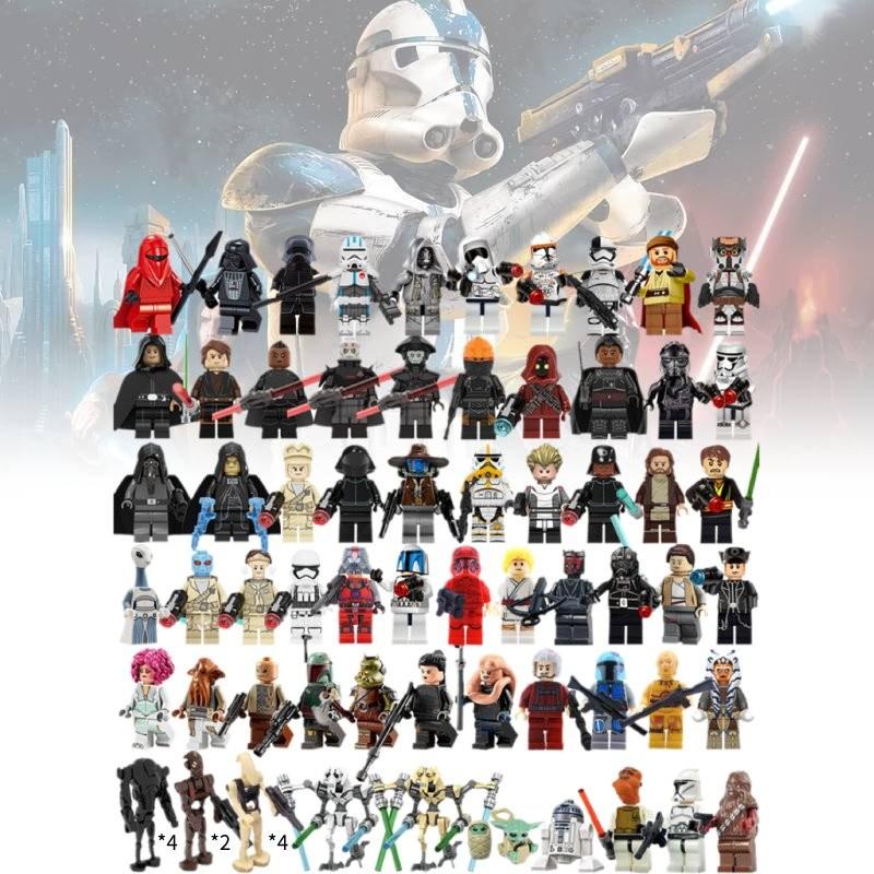 Complete Moc Building Blocks Figures Set With High Quality Abs Plastic Material For Creative Play And Collecting