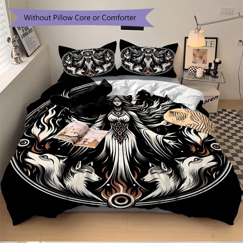 

Комплект постельного белья из 3 предметов с аниме-мультяшным дизайном - включает один пододеяльник и две наволочки. (Нет ядра) - Идеально для декора спальни и гостевой комнаты 135x200cm