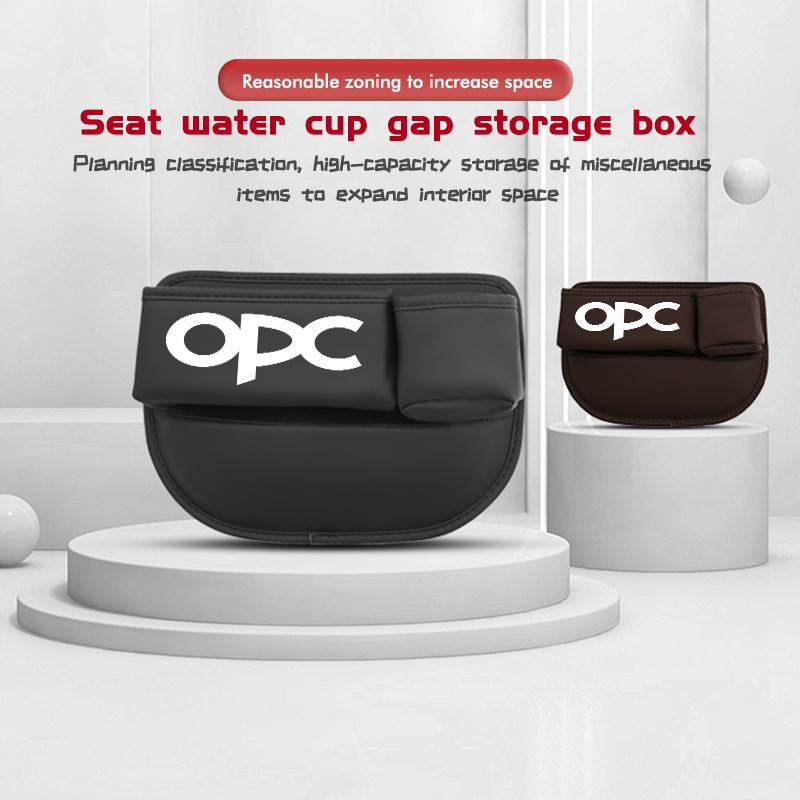 Car Seat Gap Storage Box Drink Bottle Organizer Holder Auto Interior Accessories For Opel Astra G J H Insignia Zafira Corsa D C