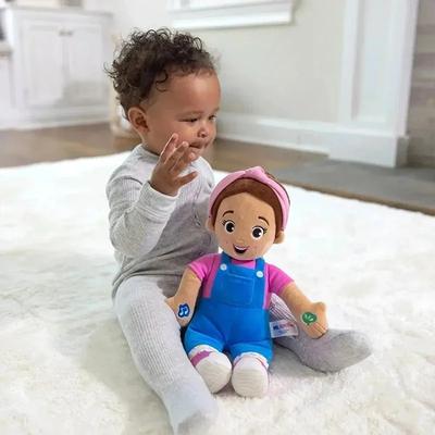 Cartoon* Ms Rachel Doll Toys ,Soft Stuffed Speak Singing Pillow Baby, Toddler Sleeping, Plush Doll Birthday Gifts for Girls Boys