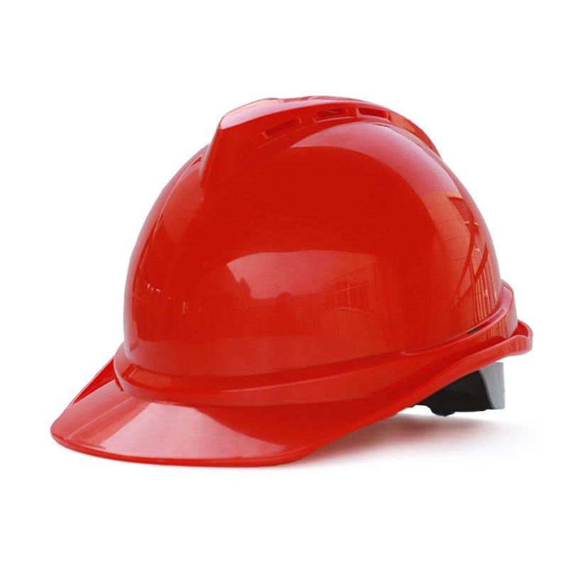 Iron Head Kungfu V-Type Safety Helmet: Enhanced, Breathable, Anti-Smash Construction Protection