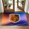 Hull City Fußball Design Kristall Samt Teppich Weiche Dekorative Matte für Schlafzimmer Eingang