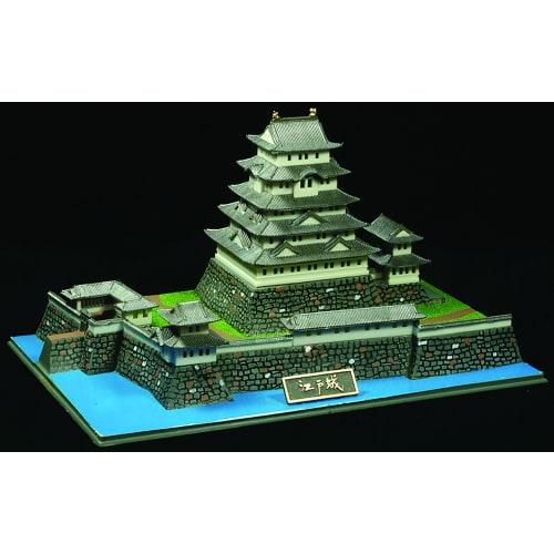 Doyusha 1/700 Japanese Castle JOYJOY Collection Edo Castle Plastic Model JJ-4 Molded in Color