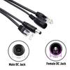 10pcs(5pair) POE Splitter POE Switch POE Cable Adapter Tape Screened 5V 12V 24V 48V Power Supply Cable 5.5*2.1mm
