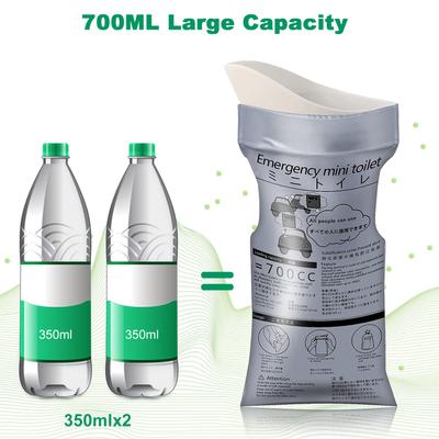 Disposable Urine Bag Portable 700ML Travel Pee Bag for Outdoor Travel Emergency Camping Urinal Bag for Men Women Travel Pee Bag