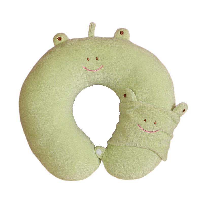 Poduszka podróżna przenośna wygodna poduszka pod szyję dla dorosłych i dzieci śliczna poduszka pod szyję do spania w podróży i na kempingu