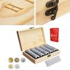 30/50/100pcs Coin Storage Box Antioxidative Collection Case Commemorative Coin
