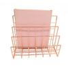 Ins Minimalist Iron Desktop Storage Rack Organizer Table Organizing Rack Document Book Rack Desk Multi-Functional Storage Rack