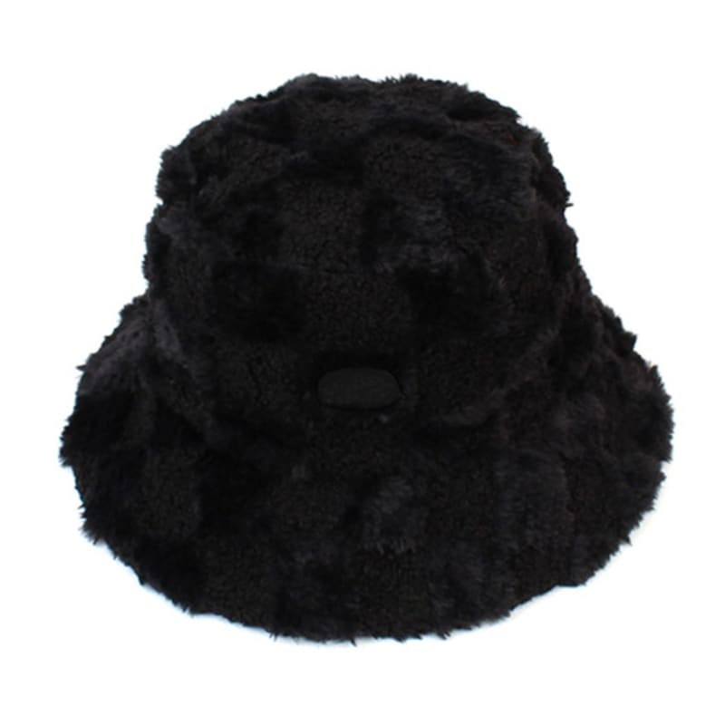 Universal chemistry Check Fur Black Bucket Hat