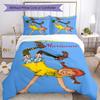 Pippi Alles Gute zum Geburtstag Marianne! 3-teiliges Bettwäsche-Set, Weiche atmungsaktive Bettbezug, Vielseitig für Schlafzimmer, Wohnheim, Perfekt für Feiertage, Geburtstag