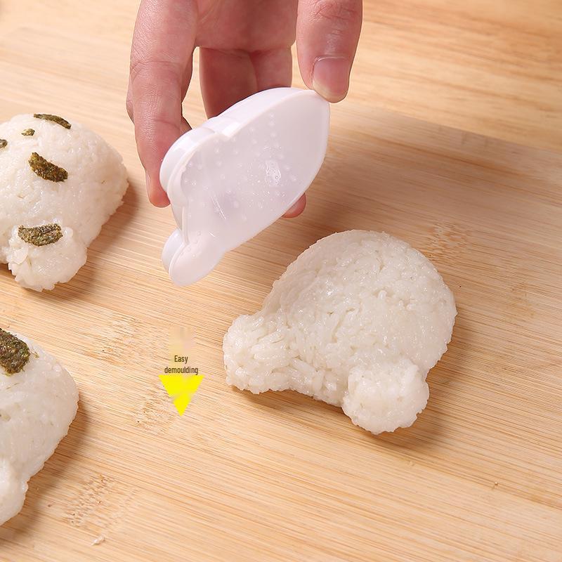 New Cute Little Bear Rice Ball Mold - DIY Creative Animal Sushi Mold