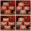 4pcs Hongbao New Year Money Pocket Traditional Lucky Money Packets Cartoon Gifts Packing Bags  Bonus