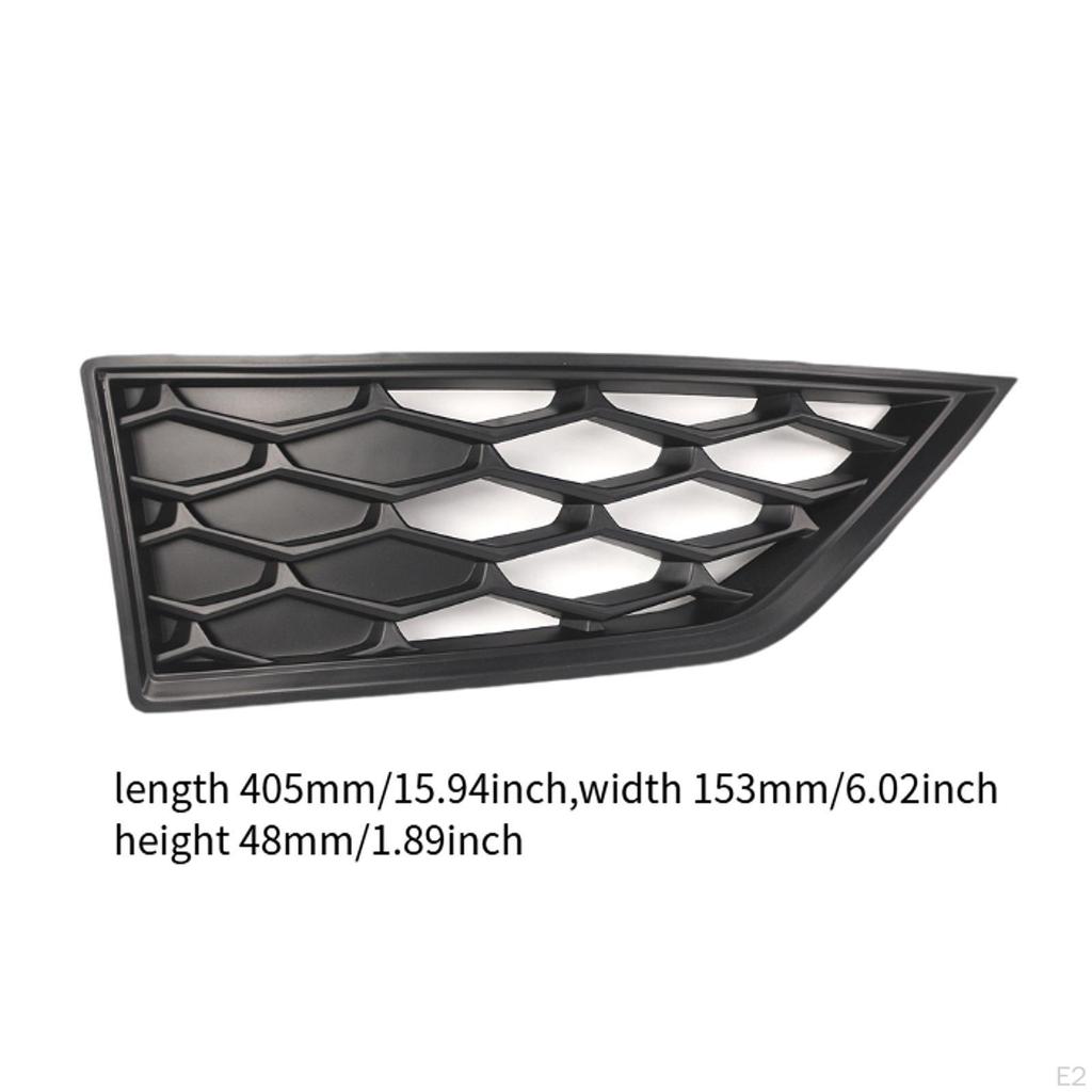 Grille Bump Right Bezel Grill Lower Sleek Car Accessory Sturdy Honeycomb Vent 5F0853666C for