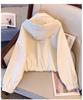 Petite Hooded Windbreaker: Casual Loose-Fit Jacket for Spring/Autumn Women
