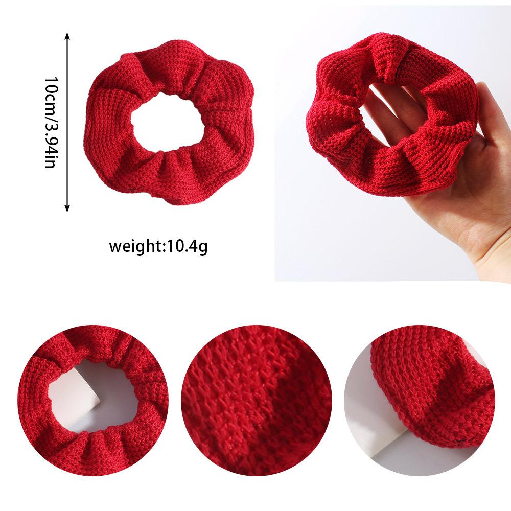 New Velvet Hair Tie Christmas Women's Scrunchie Korean Versatile Scrunchie Hair Rope Hair Accessory