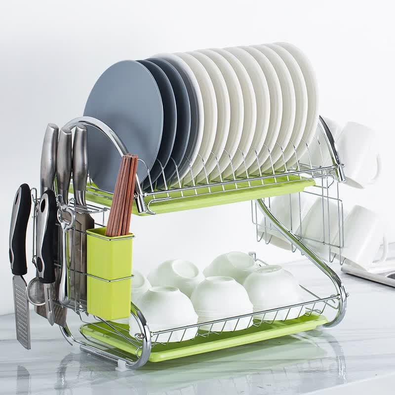 Cmaos Multi-layer Kitchen Dish Drying & Storage Rack