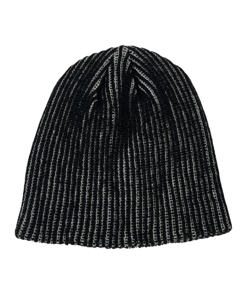 SK8ER ROCK Cross Two-Tone Beanie ((Black))