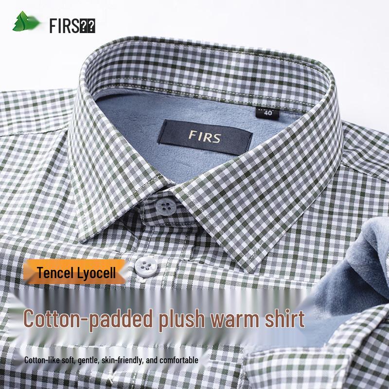 FIRS Men s Winter Fleece-Lined Long Sleeve Shirt 43