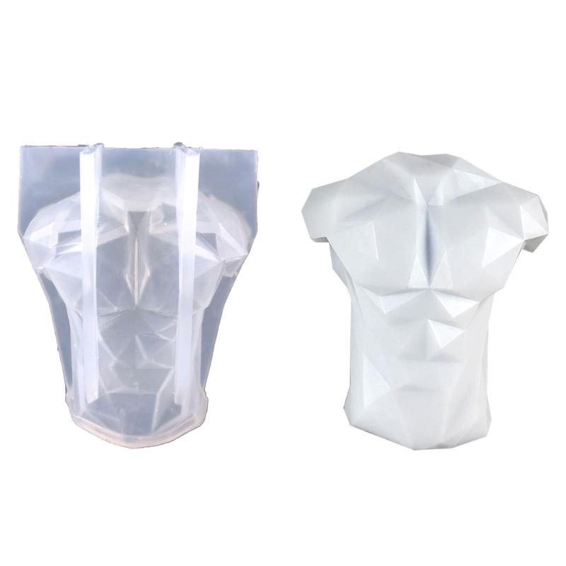 Mucegai din silicon pentru lumânări cu statuie 3D pentru decor de birou, realizat manual, din rășină epoxidică, cu lumânări aromatice, pentru decorarea casei