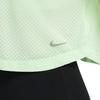 Nike Crew Neck Pullover Solid Short Sleeve Top Women Tops Steam-Green FN4118376