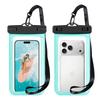 Waterproof Mobile Phone Pouch for Outdoor Swimming, Diving, Rafting - PVC Touchscreen-Compatible Bag