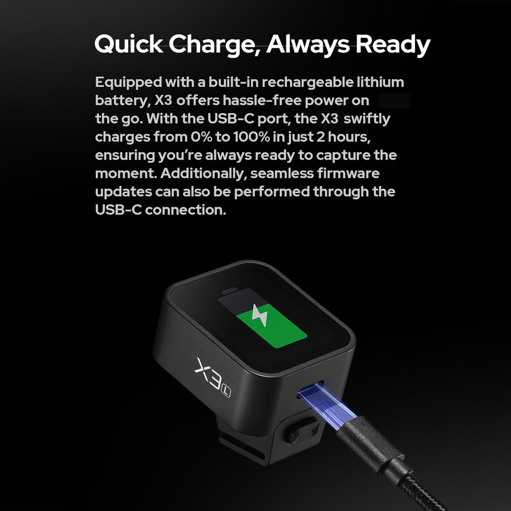 GODOX X3L 2.4G Wireless Flash Trigger Transmitter TTL Autoflash with Large OLED Touchscreen