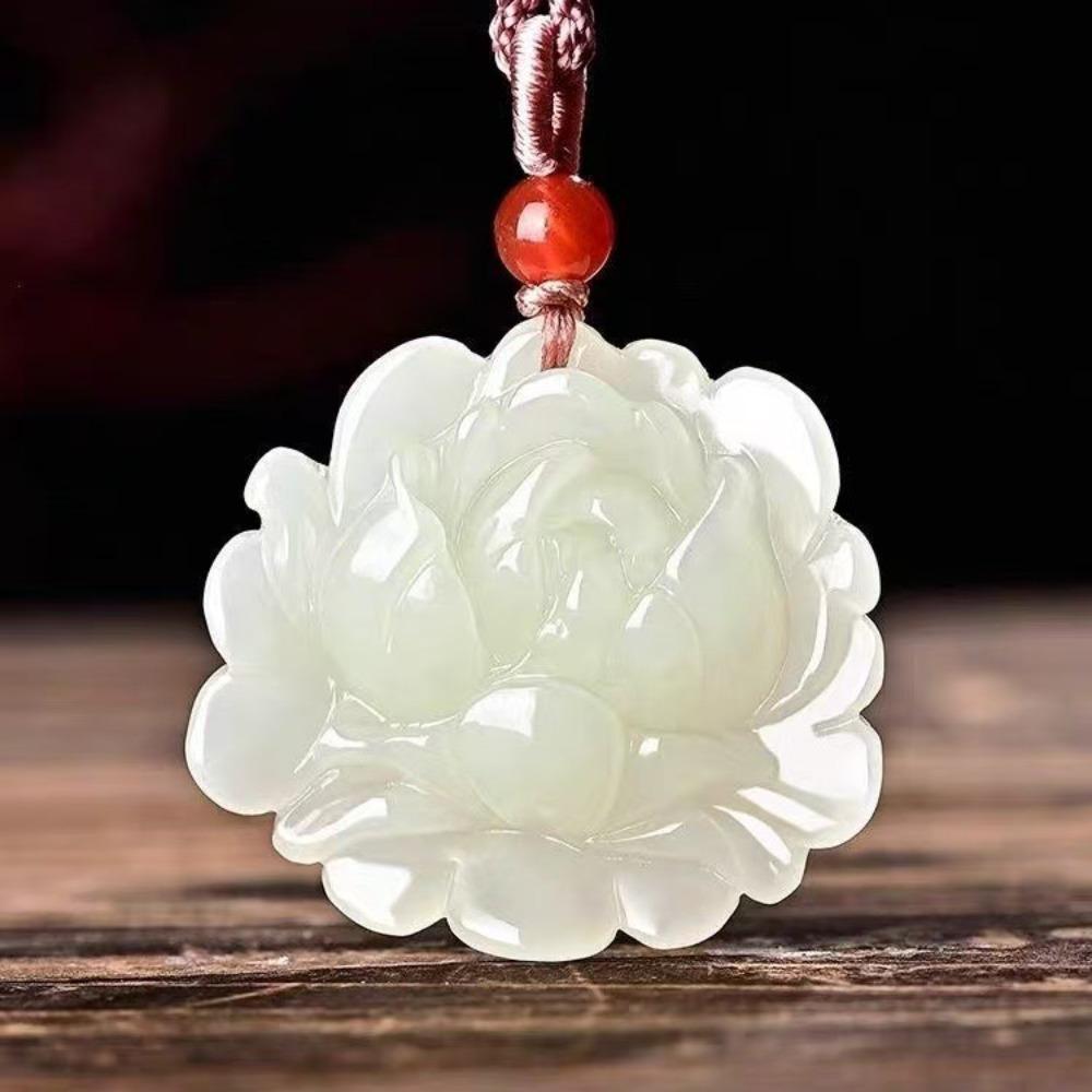 Collana con Ciondolo Fiore di Loto Regalo Donna Uomo Talismani Collana Gioielli