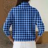 Women's Casual And Fashionable Round Neck Long Sleeved Printed Top Sweater