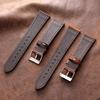 18mm 20mm 22mm Universelles Kalbslederarmband für Omega für Seiko Vintage Rindsleder Uhrenarmband Sportarmband für Herren Damen Zubehör