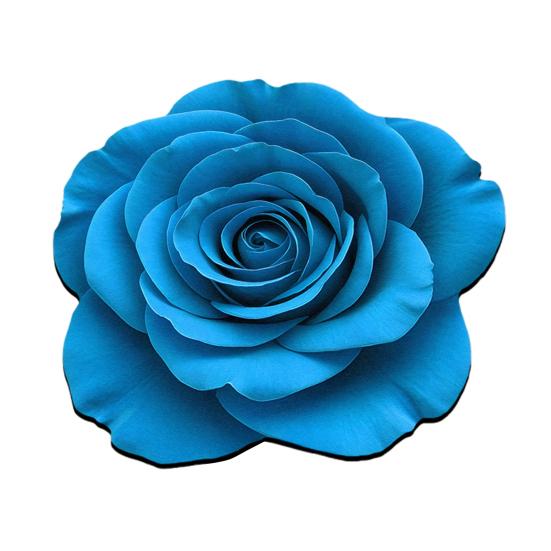 Floor Mat Irregular Shape Quick-Drying Floral Doormat Anti-Slip Backing Easy Maintenance Soft Cozy Rug Bathroom Decor