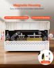 Continuous Sealing Machine, 8-12 mm Seal Width, Automatic Continuous Band Sealer with Digital Temperature Control, Automatic Shutdown, Heat Sealing
