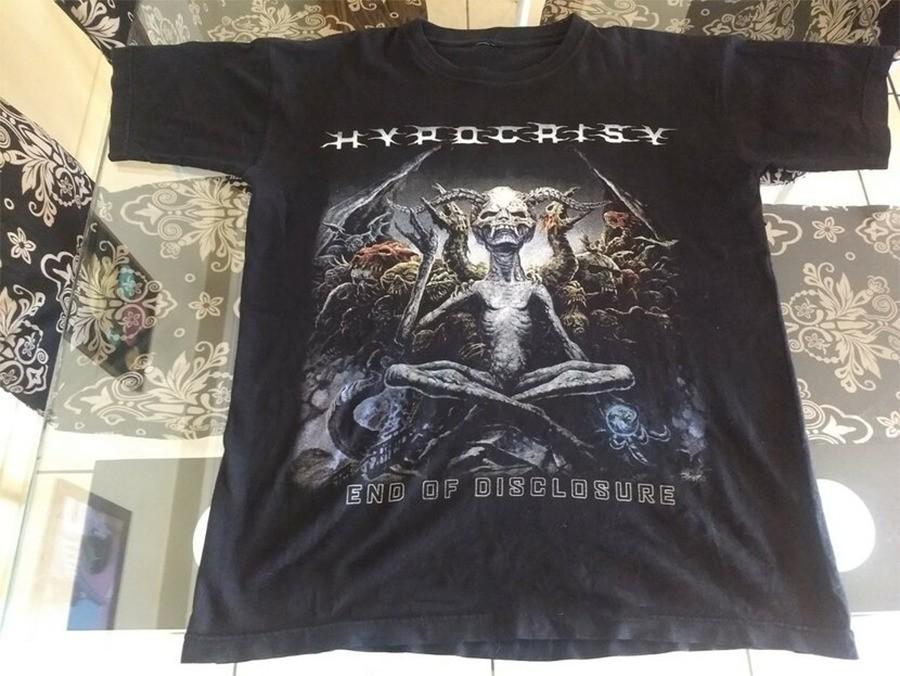 New Popular Hypocrisy Band Concert Black All Size Shirt LW49 XXXXL