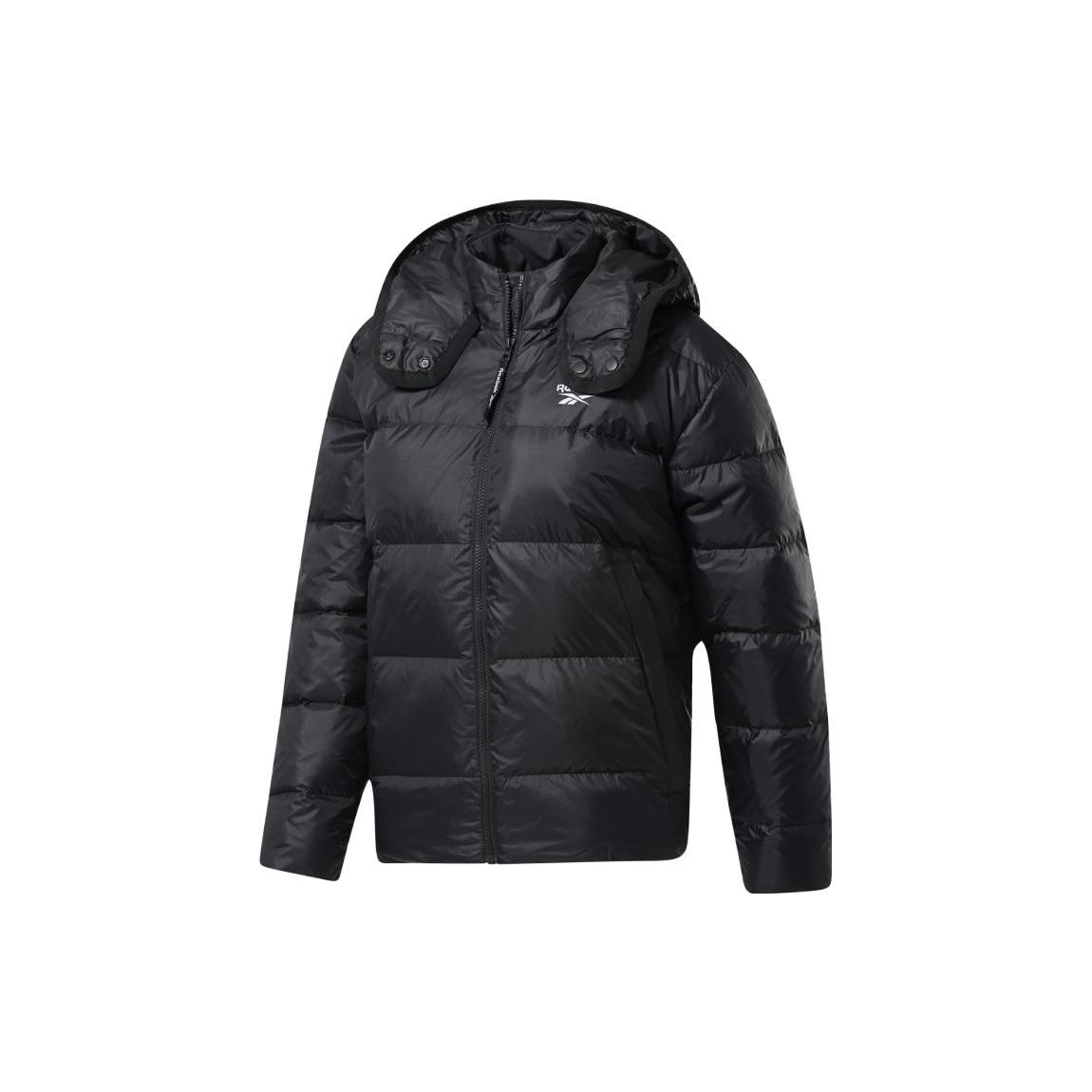 

Reebok Однотонна довга пухова куртка з капюшоном на блискавці Жіночий верхній одяг Чорний GR8982 XL