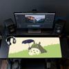 Totoro Mouse Pad, Large Gaming Desk Mat, Non-slip XXL Mousepad for Laptop & Tablet, Mini PC Playmat with Stitched Edges