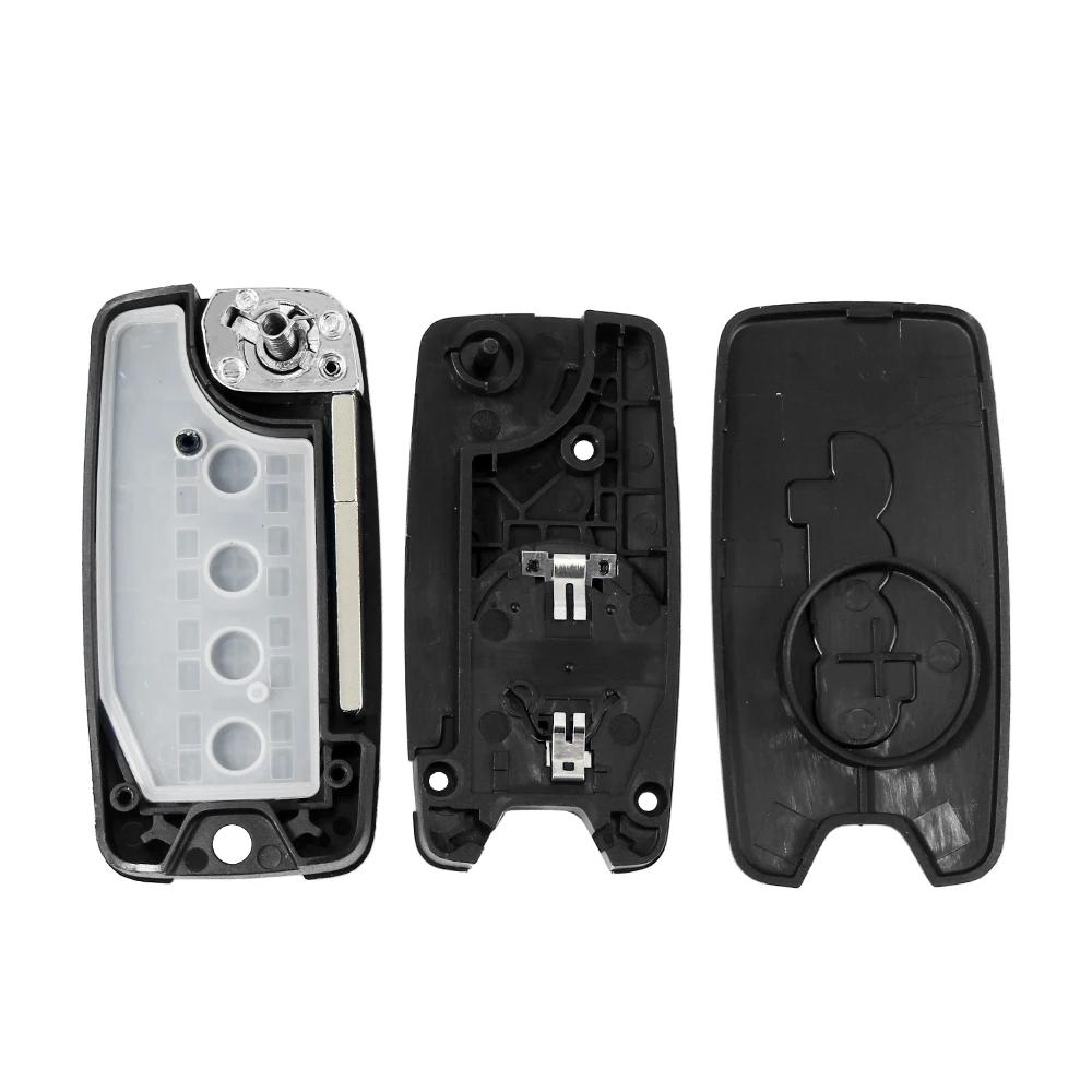 For Jeep Renegade Compass Patriot Liberty - 2/3/4 Buttons Remote Flip Key Shell Remote Car Key Shell Sip22 Blade