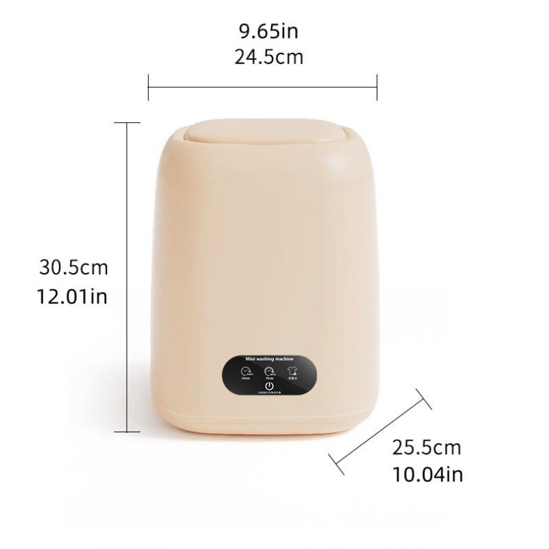 Baby Mini Washing Machine Portable Wave Wheel Ultra Clean Washing Machine Household Large Capacity Elution Integration Machine