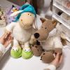 25/35/50cm Sleepy Sheep Wolf In Sheep Clothing Plushie Lamb Toy Cute Soft Gift Plush Toy Holiday Gift Plush Sheep For Boy Girl