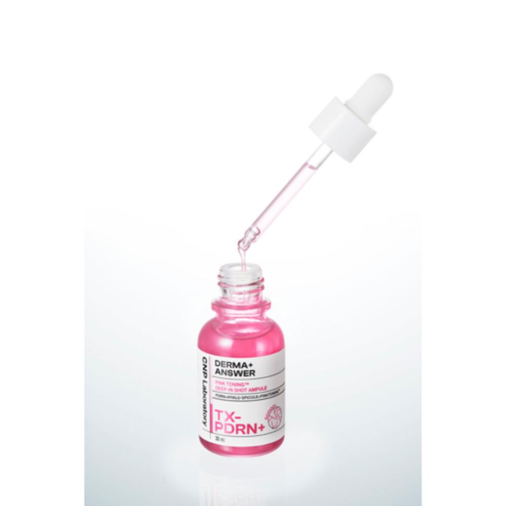 CNP LABORATORY Pink Toning Deep In-Shot Ampoule 30ml – Brightening & Tone Up Care, Korean