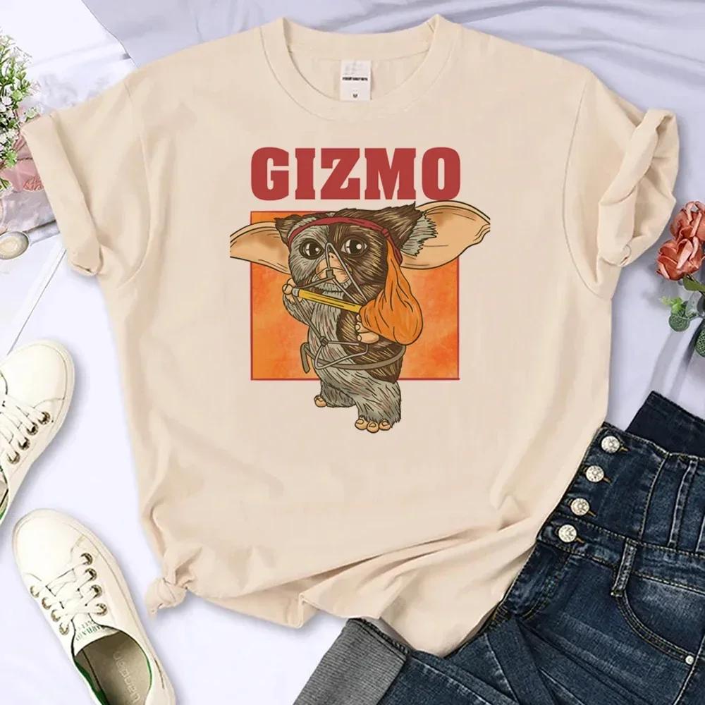 Women's Gremlins T-Shirt Anime Streetwear Funny T-Shirt Designer Women's Clothing Aesthetic Apparel