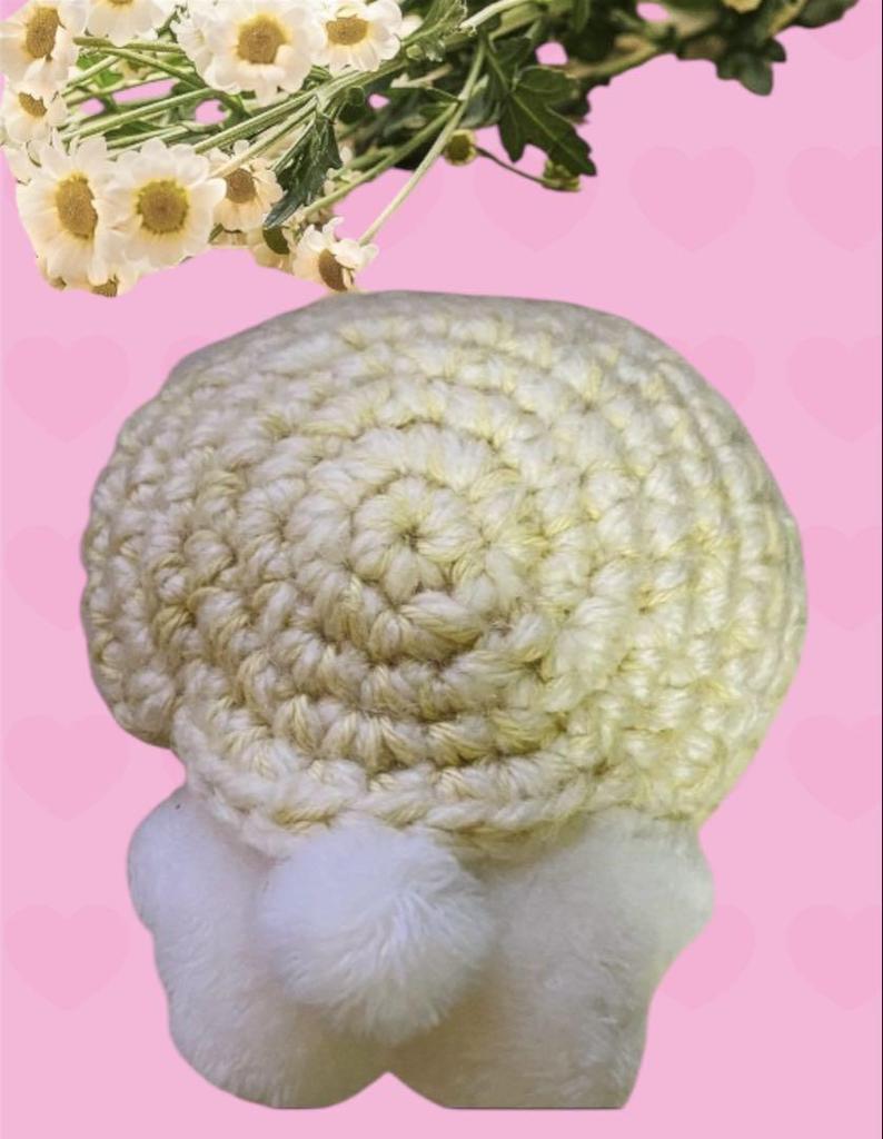 [USED] enhypen jungwon 10cm doll with knitted hat yancomi