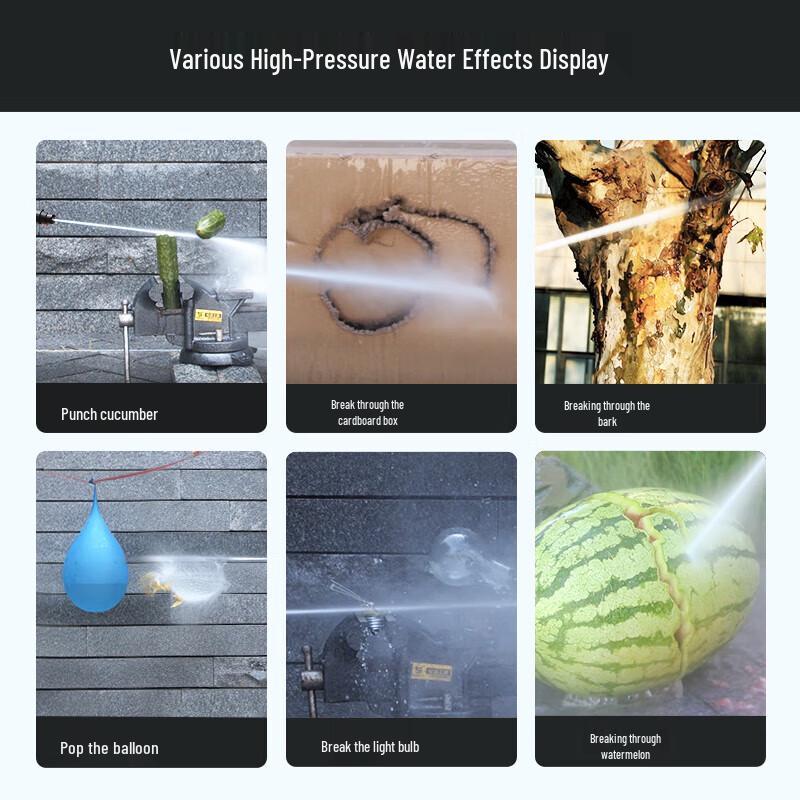 POHIR High-Pressure Car Washer CN Plug (adapter Included)