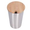 500ML Stainless Steel Beer Mug with Lid Single Layer Water Cup Outdoor Drinking Cup for Household