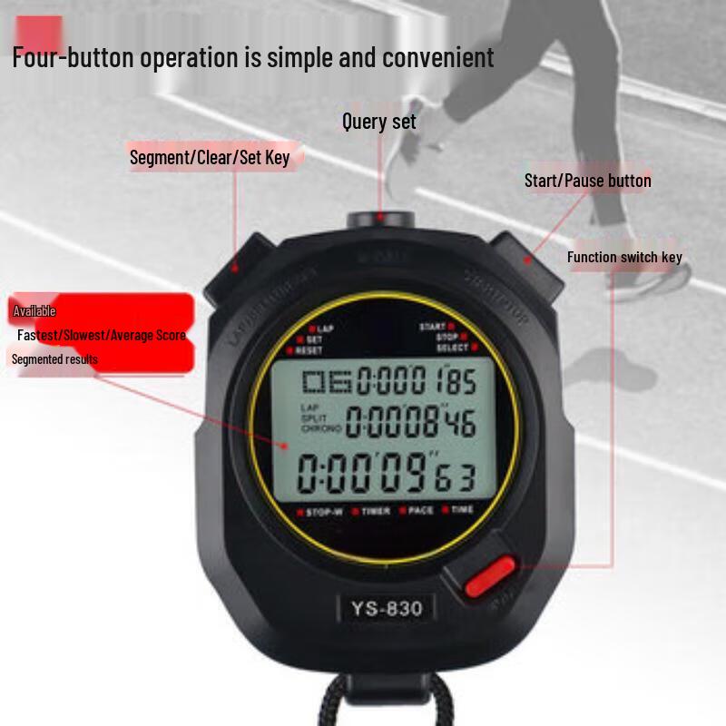 Waterproof Digital Stopwatch Timer