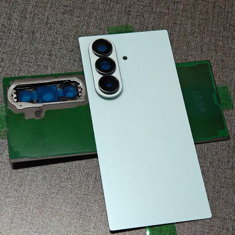 For Samsung Galaxy Z Fold 7 Fold7 Back Battery Cover Glass Rear Door Housing Cover Replacement With Camera Lens for fold7 F966B