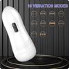 Male Masturbator Vibration Machine Real Vaginal Pocket Cat Penis Oral Masturbation Cup Adult Male Sex Toy