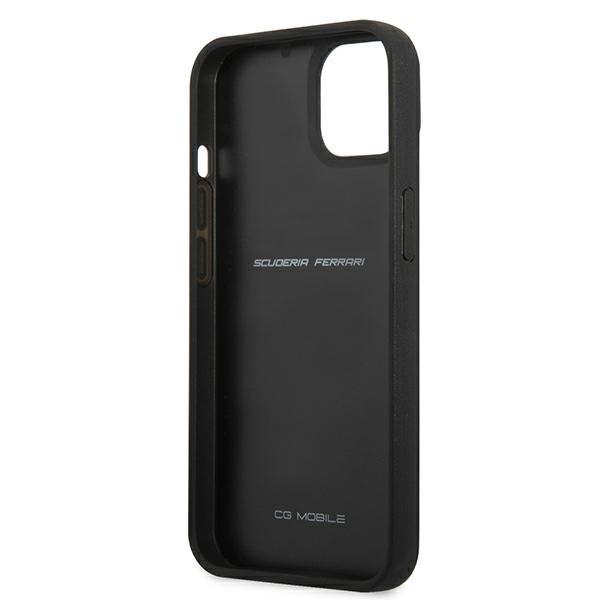 Ferrari Fehcp13Sfcabk Iphone 13 Mini5,4 Czarny/Black Hardcase On Track Real Carbon