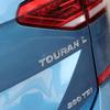 Car Accessories 3D ABS Black & Silver Letter Logo Rear Trunk Sticker Decor Auto Body Side Fender Badge For TOURAN
