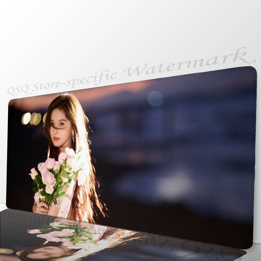 Female Celebrity Zhang Ruonan Mousepad Non-slip Suitable For Office Computers Laptops E-sports Game Desk Mats XXL Keyboard