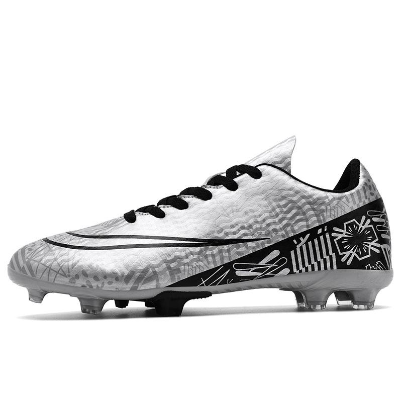 New Low-Top Football Shoes For Young Students Ag Spikes Outdoor Grass Actual Combat Professional Training Football Shoes